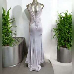 🆕Silver Grey Formal Long Dress
